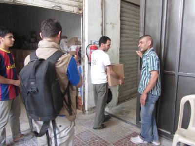 رابطة المرأة السورية: لاجئو الأمس يغيثون لاجئي اليوم 