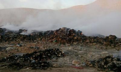 المومني يقر بمسؤولية البلدية في حرائق نفايات المحطة التحويلية