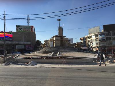 البلدية تضع اللمسات الاخيرة على ميداني "الجيش" و"هزاع المجالي"