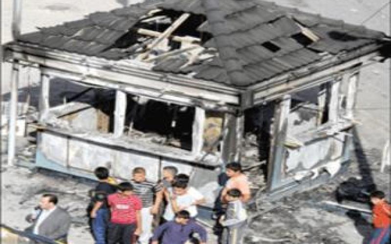 Calmness back in Shouna after riotous day