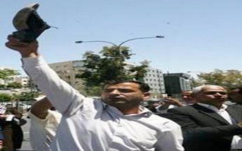 شبيلات وملص يزوران السنيد المستمر بالإضراب عن الطعام