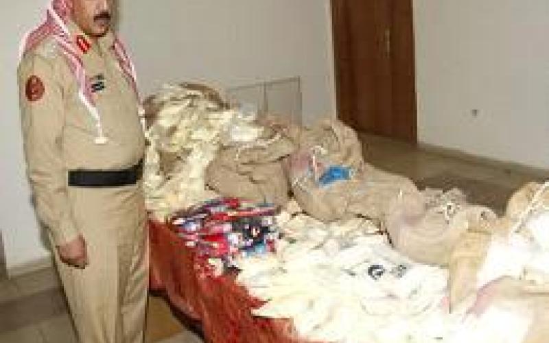 ضبط حشيش خُزن في الصحراء