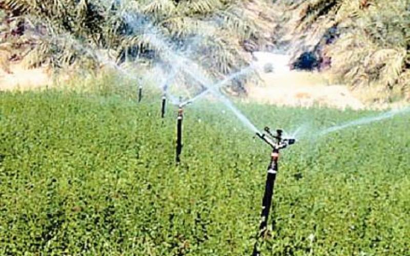 وزارة المياه تدرس تعديل تعرفة مياه الري