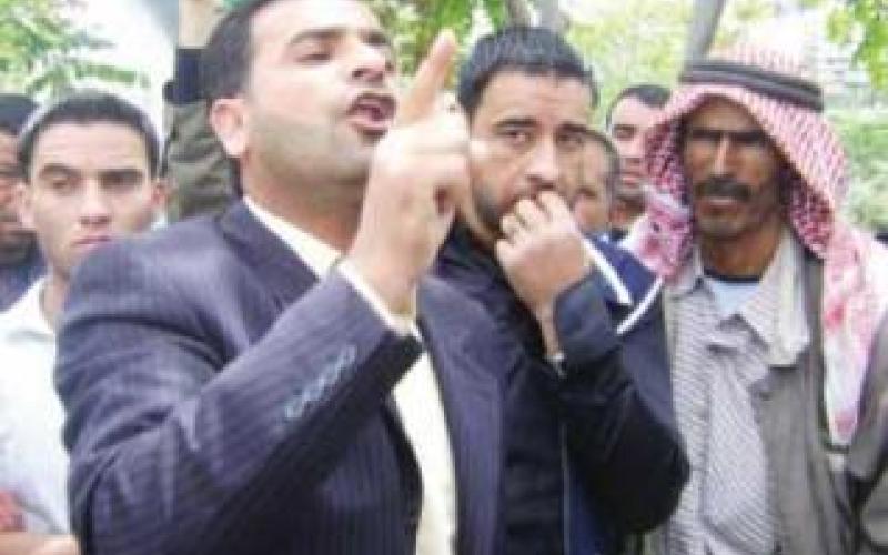 اعتصام عمال المياومة أمام الديوان الملكي