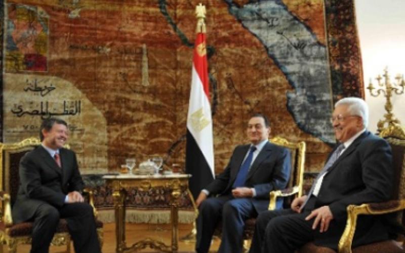 لقاء الملك ومبارك .. وإخفاق ميتشل بإطلاق المفاوضات المباشرة