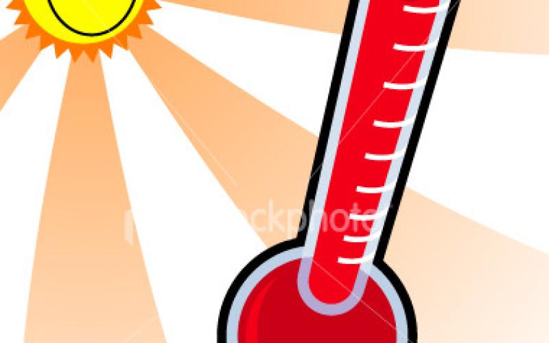 ارتفاع على درجات الحرارة الجمعة