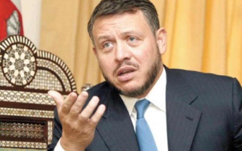 الملك:العلاقة مع إسرائيل مرتبطة بالعملية السلمية والكلام عن الخيار الأردني "ساذج"