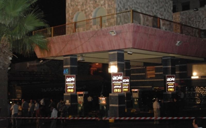 إخماد حريق شب في كازية أم اذينة 