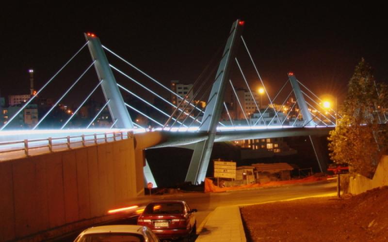 تغيير اسم جسر "عمان" المعلق إلى "كمال الشاعر"