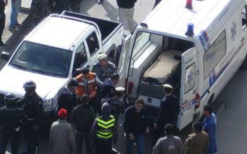 دوار الواحة..مواطن يطلق النار على نفسه