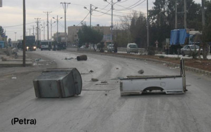 Riot in Maan… City entrances closed