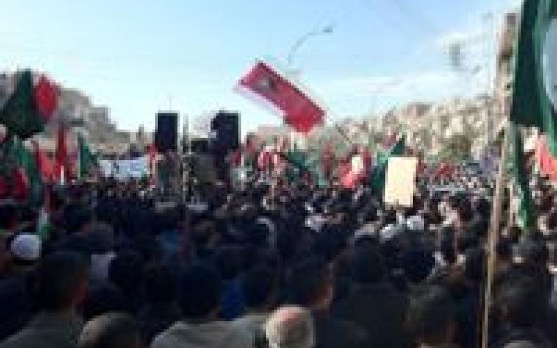 مظاهرة الجمعة في عمان (صور)