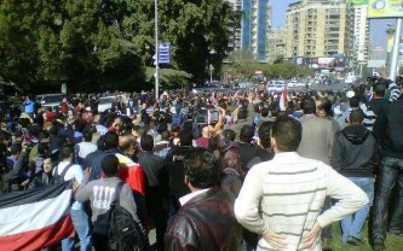 What is the effect of the Egyptian uprising on local Jordanian media?