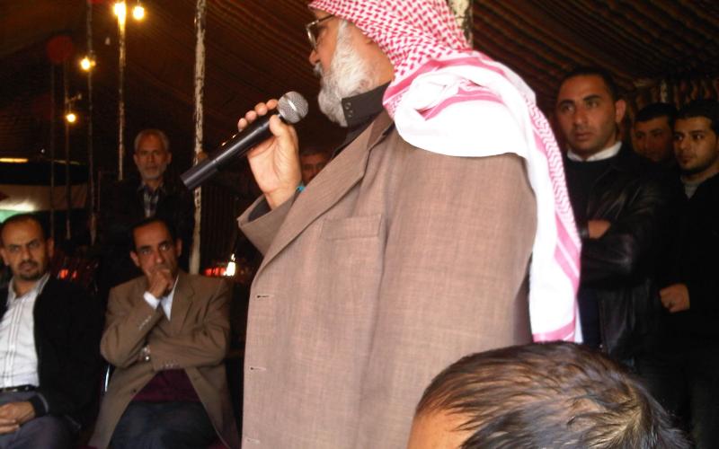 العمل الاسلامي يؤيد مطالب “خيمة الرأي”