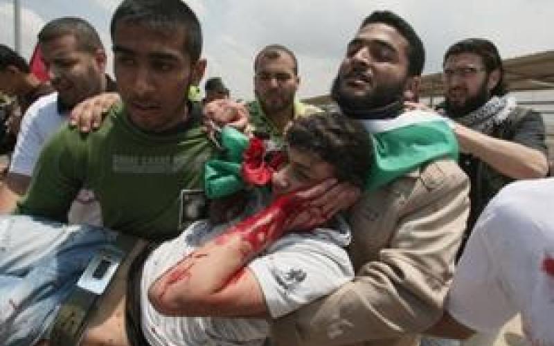 اللاجئون صوب فلسطين في الذكرى الـ 63 للنكبة