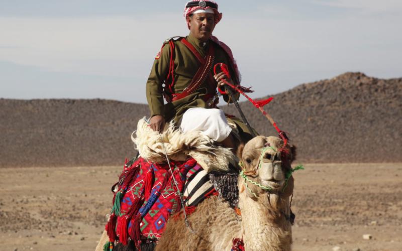 إصابة مطلوب بأعيرة نارية واثنين من قوات البادية