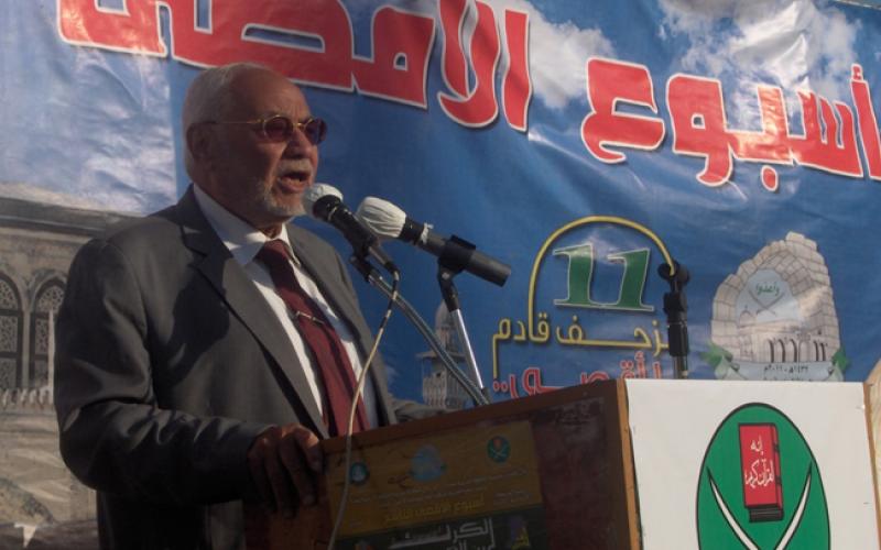 عاكف: تحرر العرب سيؤدي الى تحرير فلسطين