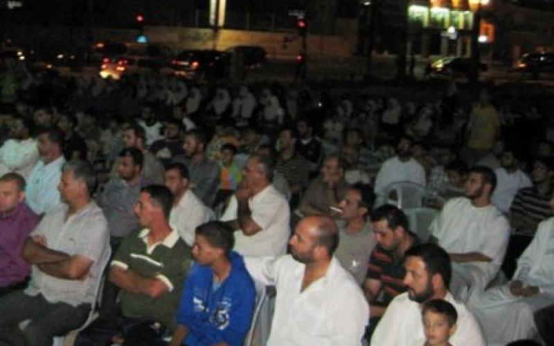 خيمة رمضانية لتنسيقية الحراكات في الزرقاء للمطالبة بالإصلاح