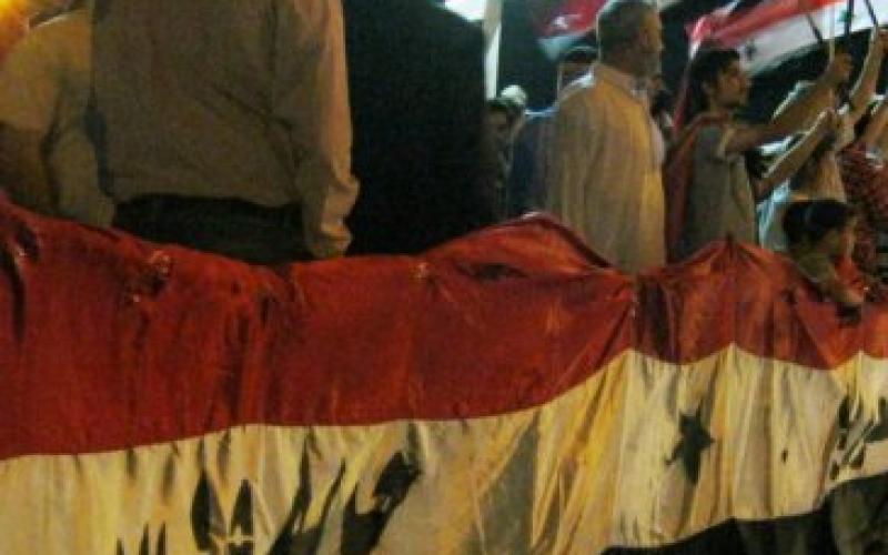 اعتصام للمطالبة برحيل السفير السوري 