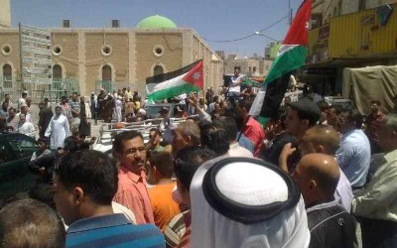 حزب الوحدة يدين الاعتداء على مسيرة الكرك بجمعة السيادة