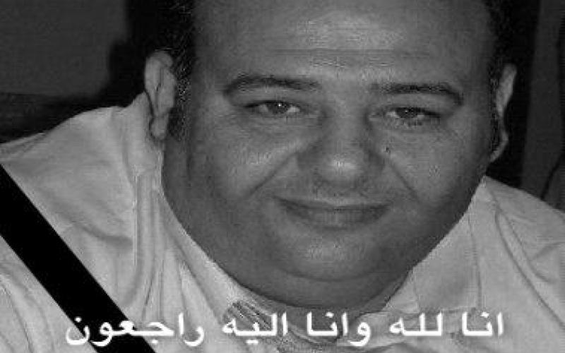 البخيت يقدم واجب العزاء بالفنان محمود صايمه	