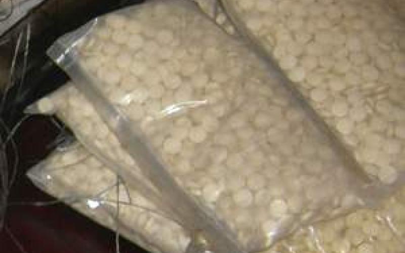 ضبط نصف مليون حبة مخدرات قبل تهريبها الى دولة مجاورة