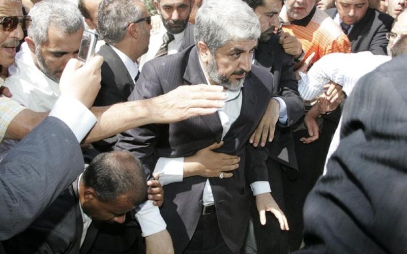 خالد مشعل في الأردن لزيارة والدته