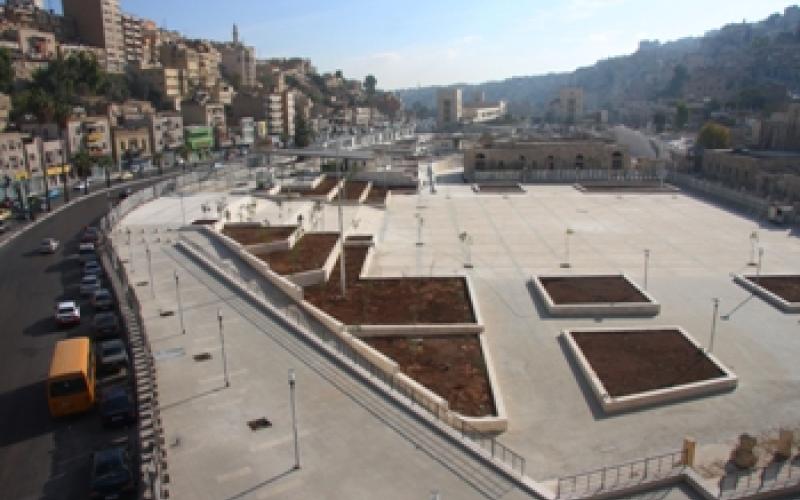 الأمانة تنجز الساحة الهاشمية أواخر العام الجاري 