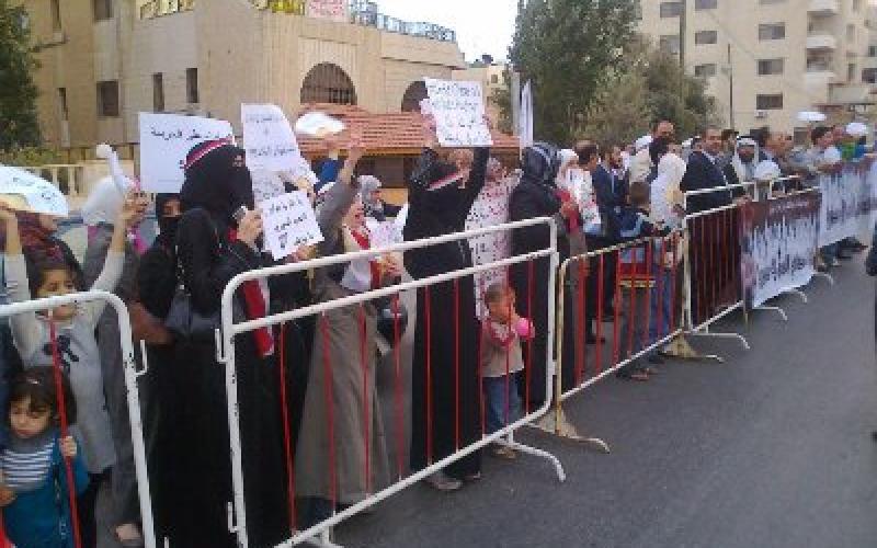 اعتصام لـ”نصرة الشعب السوري” أمام السفارة الصينية