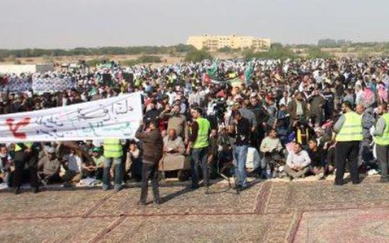الآلاف من مختلف المحافظات يشاركون في "مليونية القدس"