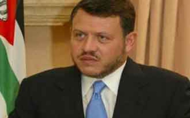 الملك يبحث مع بيريز عقبات إحياء مفاوضات السلام