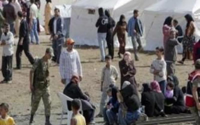 قافلة مساعدات للاجئين السوريين في الرمثا