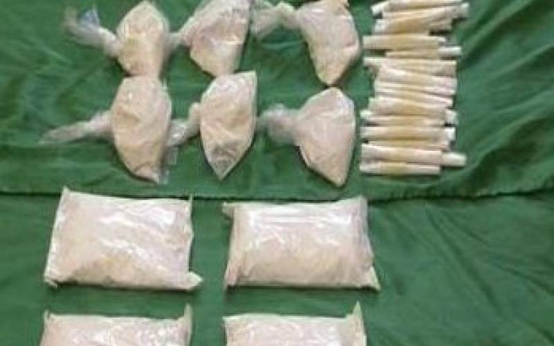 إحباط تهريب 164 كغم هيروين وحشيش