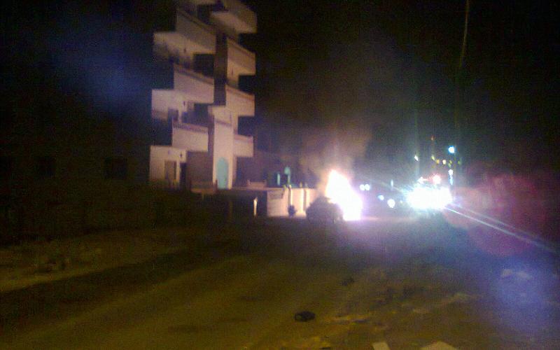 مجهول يحرق 7 سيارات خلال يومين في شفا بدران