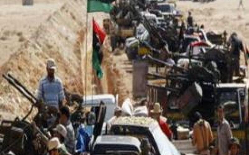دفعة أولى من الثوار الليبيين للتدريب في الأردن