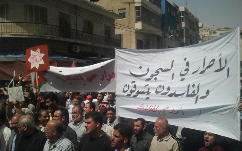 موقوفو الطفيلة والرابع ينفذون إضرابا عن الطعام الاحد