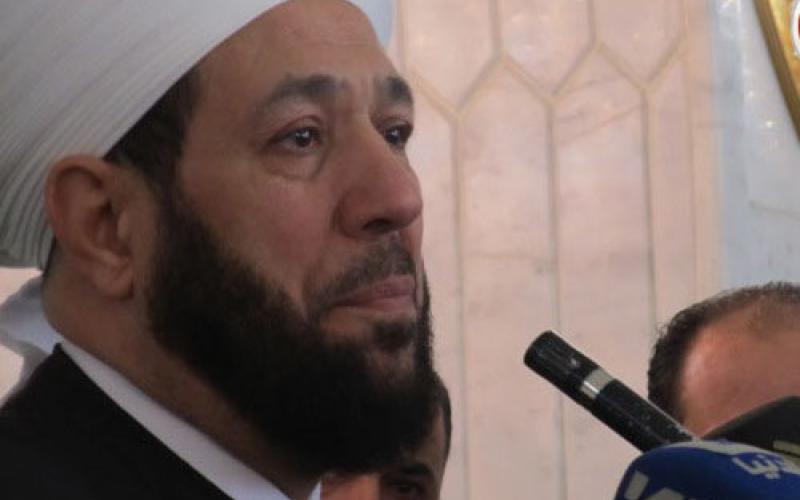 حسون: سقوط سوريا سقوط لدول أخرى مرورا بالأردن