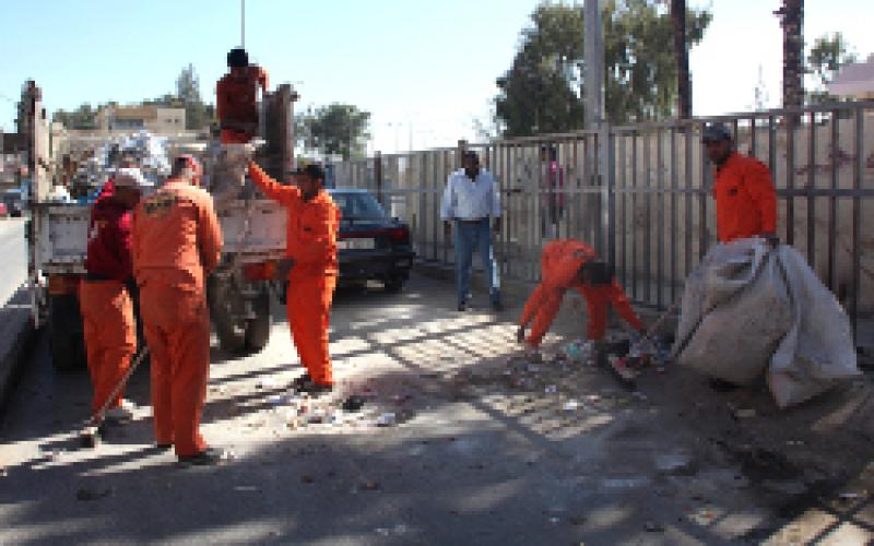 البقعة: الأمانة تساهم في إزالة 40 طن نفايات