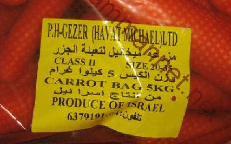 جزر "شاليط" ينتشر في الأسواق- عدسة اسماء رجا 