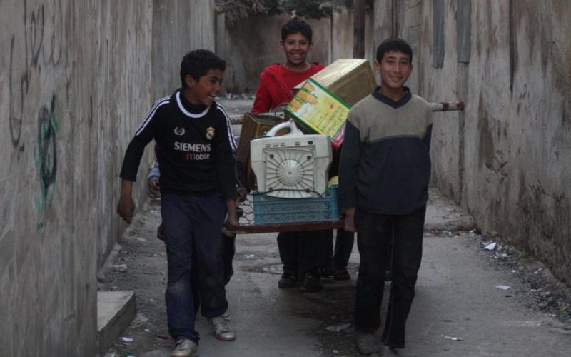 حملة نظافة نفذتها مبادرة لمعني- الصورة من صفحة المبادرة على الفيسبوك 