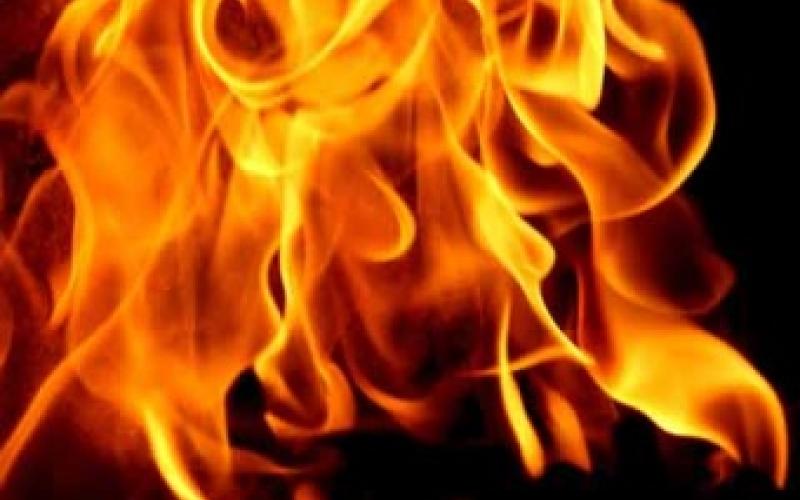 الزرقاء: حريق في سوق الجمعة 