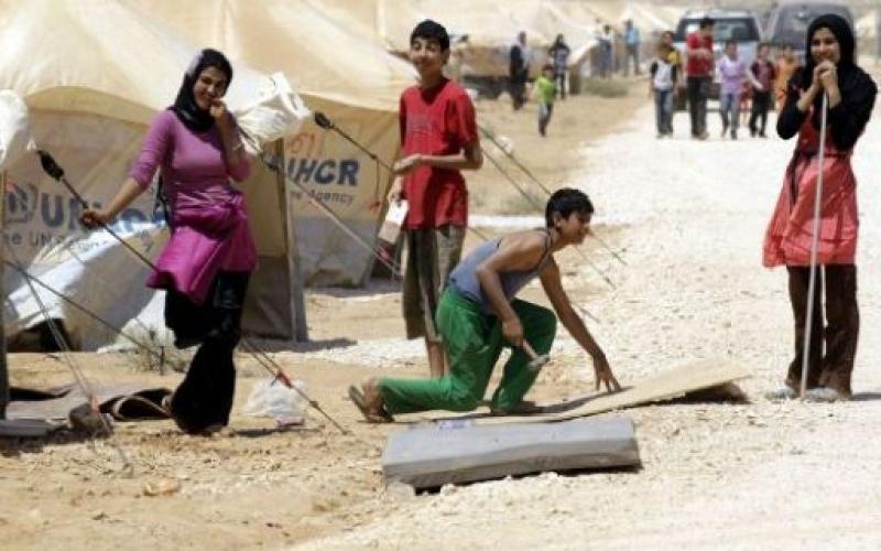 عدد اللاجئين في الزعتري يقترب من 39 الفاً 