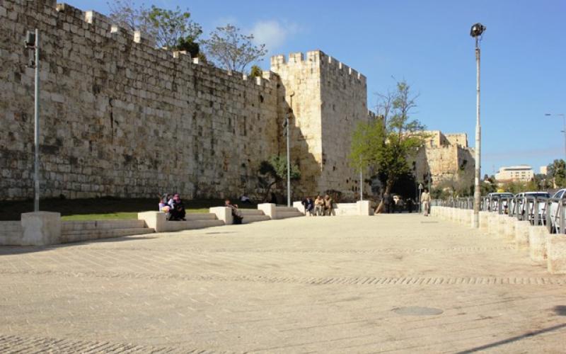 سور القدس تحت التهويد و اليونسكو حاضر غائب 
