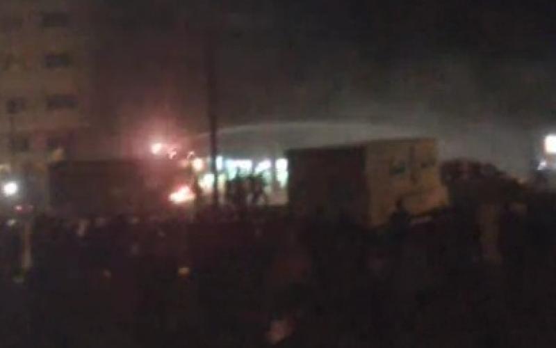 قوات الامن تفض اعتصام الداخلية بالقوة- فيديو 