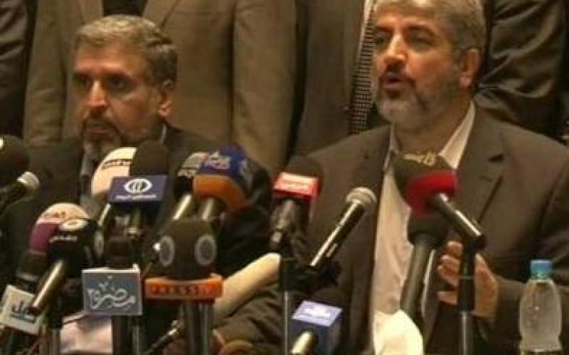 مشعل: إسرائيل فشلت في تحقيق أهدافها 