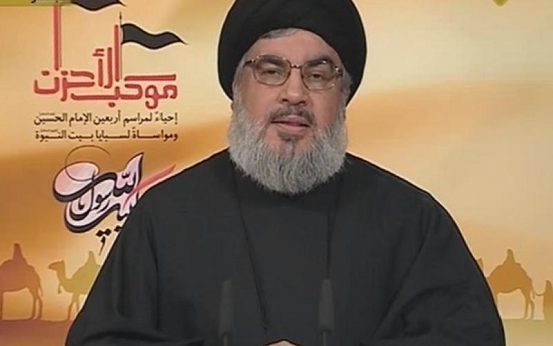 نصر الله: النازحون السوريون ملف إنساني