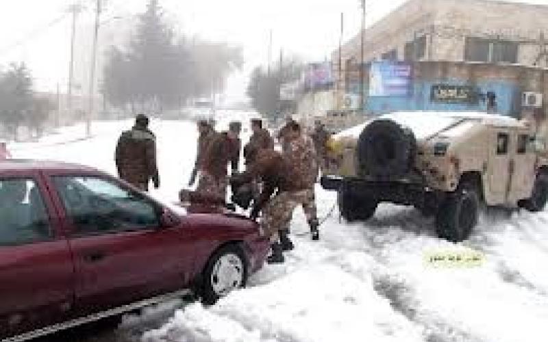 القوات المسلحة تساند في الظروف الجوية