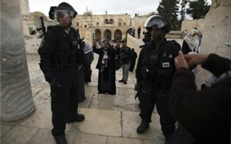 إصابات خلال اقتحام جنود الاحتلال للمسجد الأقصى