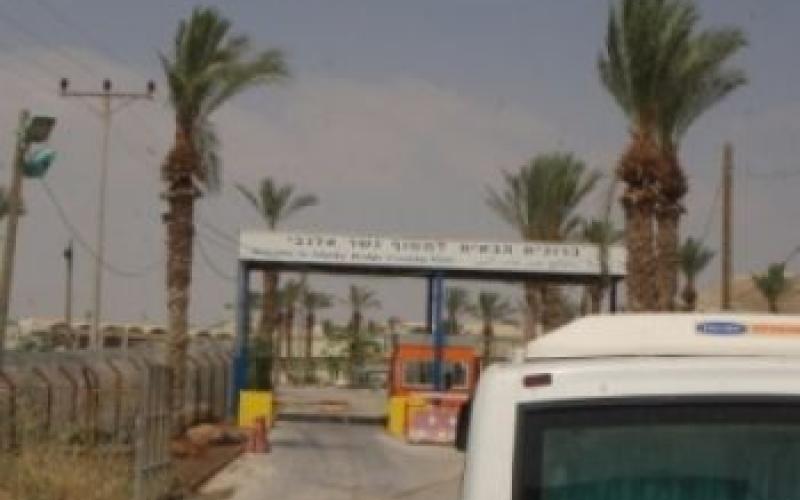 حركة المسافرين والشحن عبر جسر الملك حسين و وادي عربة