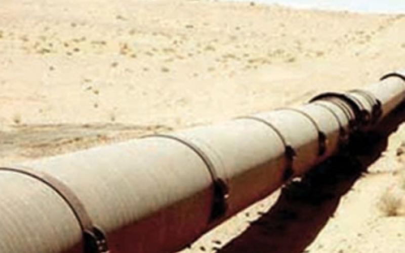 انجاز انبوب النفط العراقي الاردني مطلع 2016 